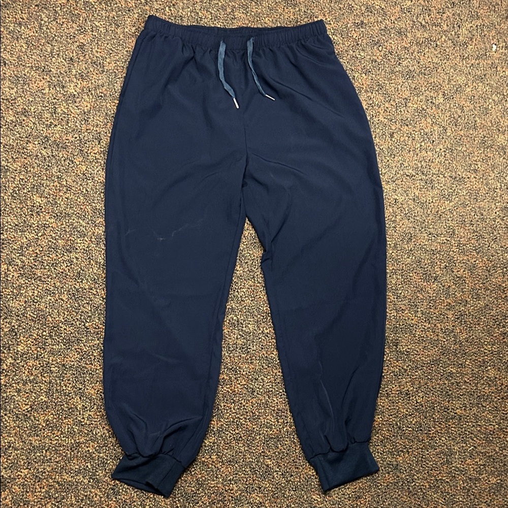 Navy Blue Jogger Scrub Pants